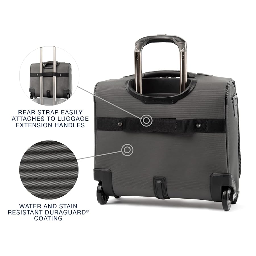 トラベルプロ　フライトクルー2 トートバッグ Amazon | Travelpro Crew Versapack ローリングトート, チタン