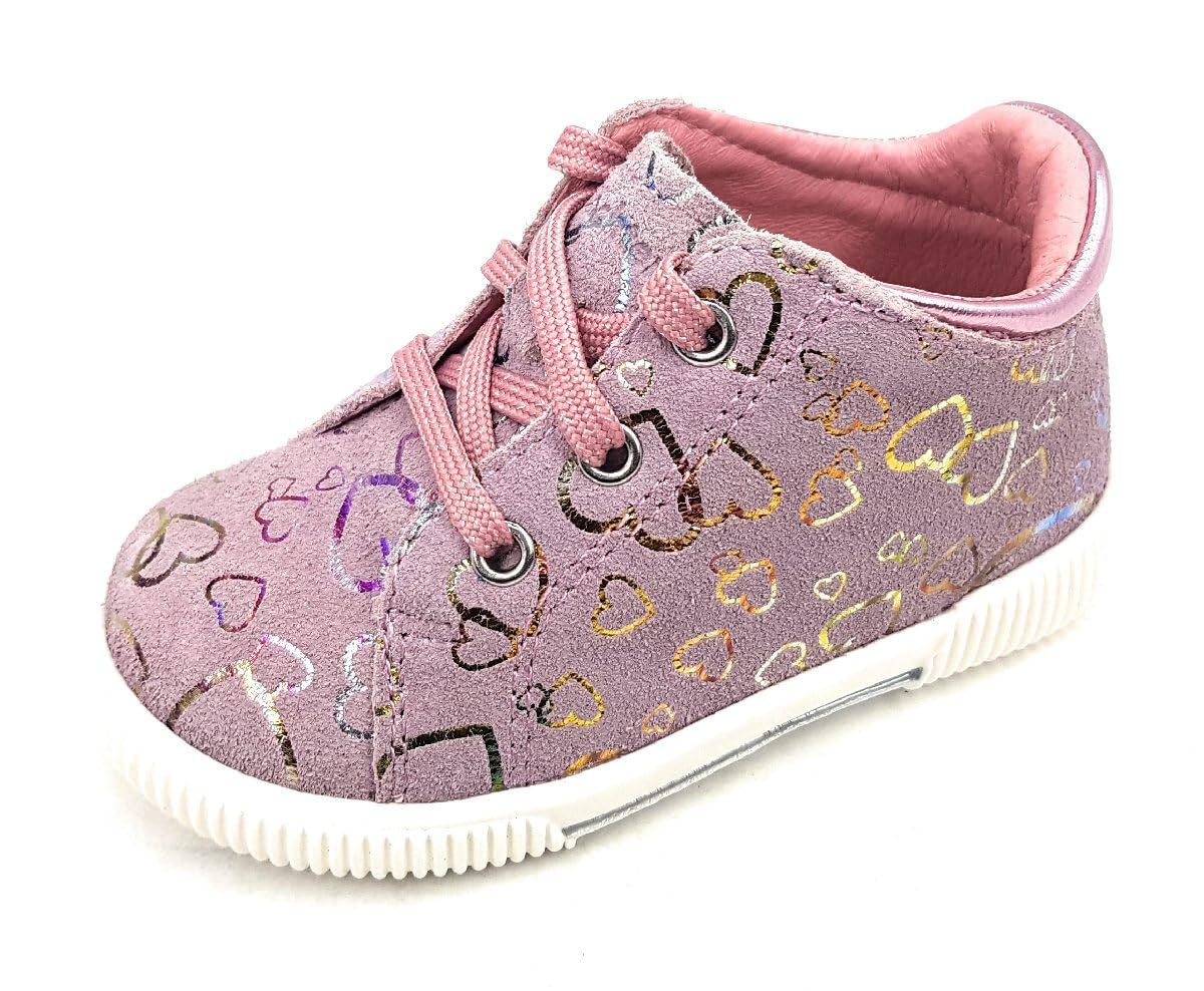 Richter Kinderschuhe Kleinkinder Lauflern Halbschuhe Rosa Freizeit