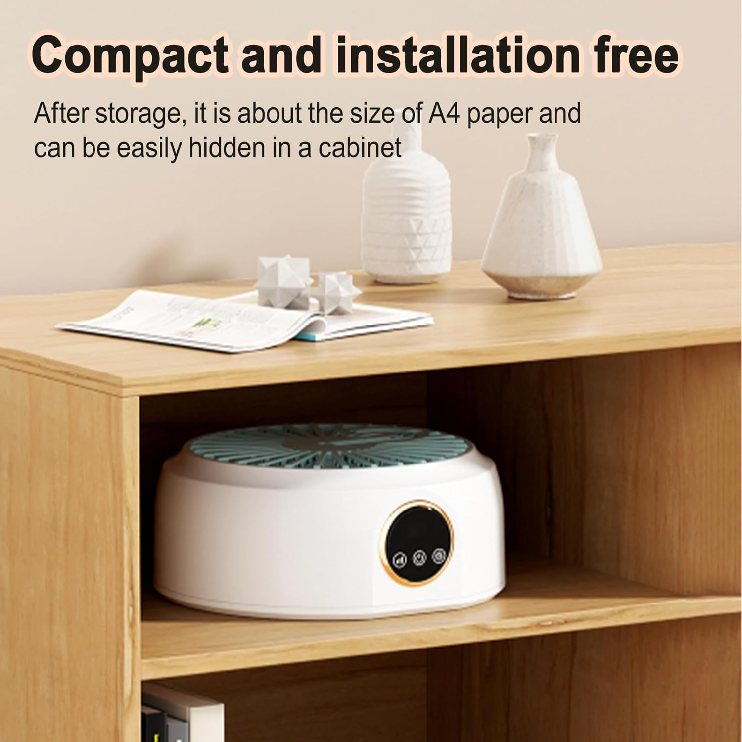 Electric Clothes Dryer,600W Heat Pump Dryers with Timer,Quickly Drying Wet Laundry Fast Drying Portable Clothes Dryer for Light Clothes,Underwear