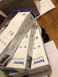 TECNO SPEED, papier reprographique, blanc, 80g, A4, carton de 5x500 feuilles