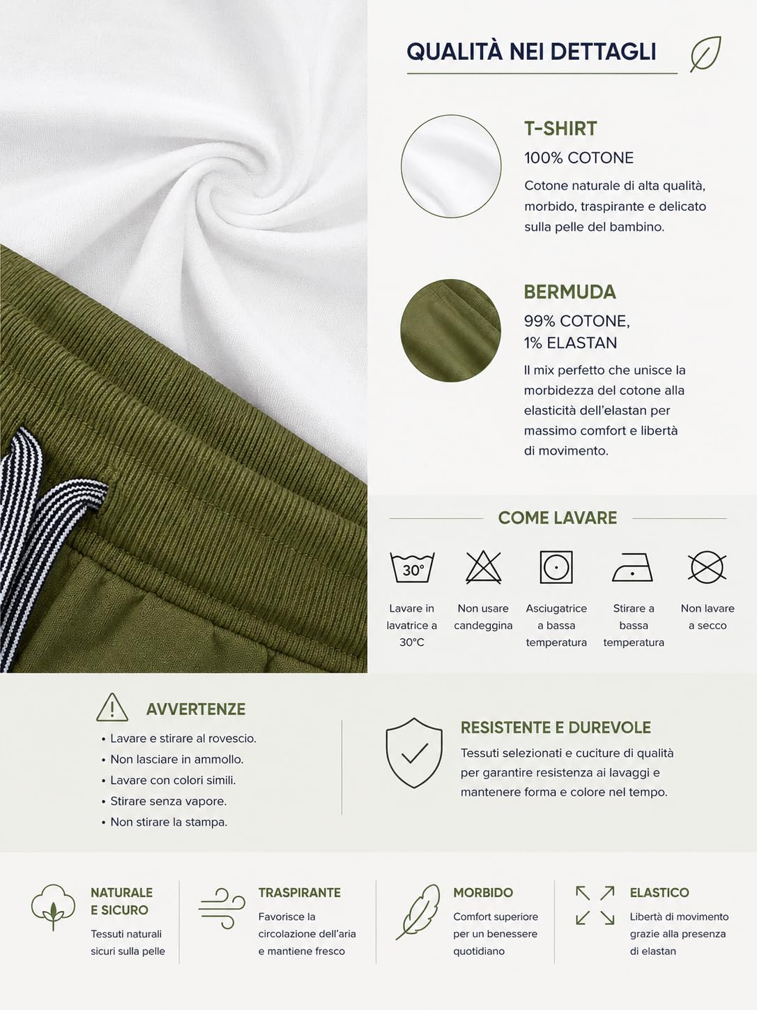 Conjunto de verano para niño – Camiseta de niño amarilla con estampado salvaje y pantalones cortos verde oliva, conjunto infantil casual de algodón suave para actividades al aire libre 3674, 3660
