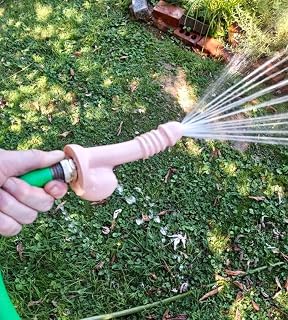 1 Pcs Prank Gift P'e'NIS Garden Water Hose Spray Nozzle Dick Gag Novelty, Ideal for White Elephant, Prank Parties, or As a Novelty Gift.