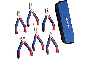 WORKPRO 6-Piece Multi-Purpose Wire Cutter Set for Precision Cutting