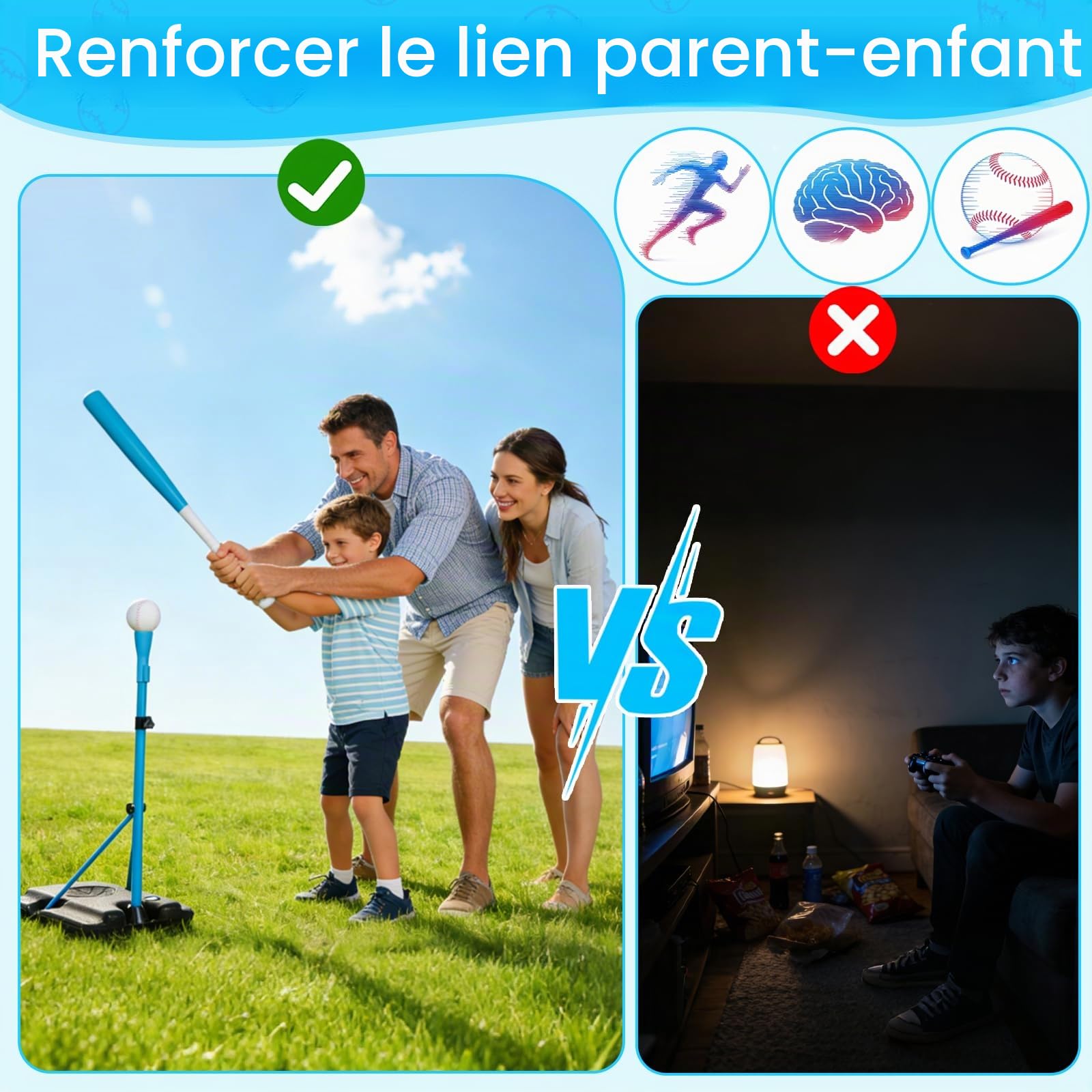 Panier de Basket Enfant 4 en 1 Basket et Fléchettes et Suspendu Baseball Enfant Hauteur Réglable 108-160 cm Panier de Basket Extérieur et Intérieur pour Enfants de 3 à 8 Ans