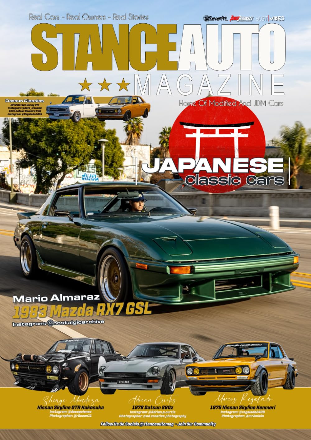 Stance Auto Magazine Japanese Classic Cars Vol2: Modified Japanese Classic JDM Cars Magazine