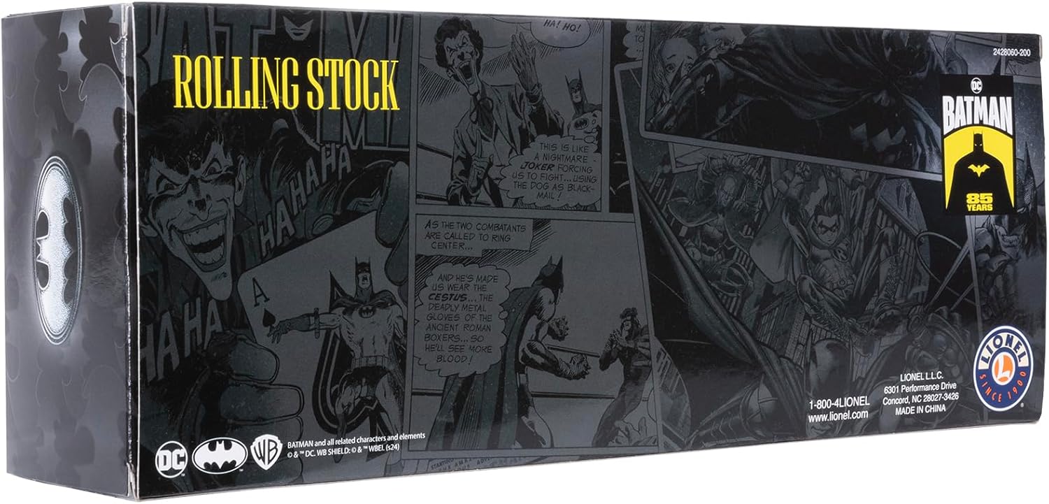 Lionel DC Comics Batman 85th Anniversary Bat Signal O Gauge Model Train Caboose