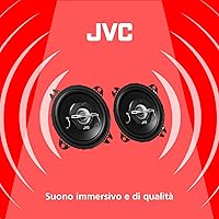 Vista 2 de JVC CS-J420X Altavoces estéreo coaxiales para coche de 4 pulgadas y 210 vatios de 2 vías (par)