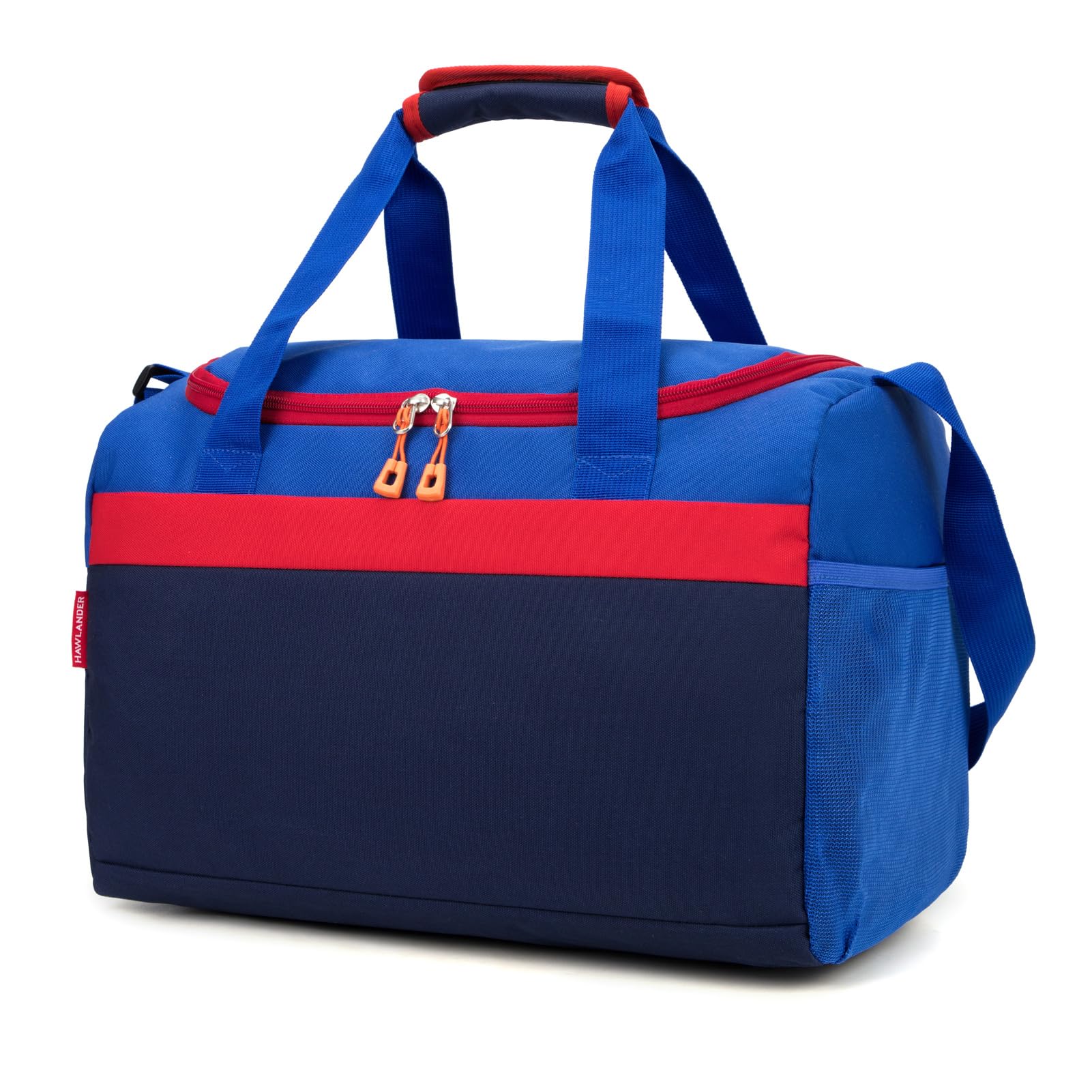 HawLander Small Duffle Bag for Kids Boys or Girls, Gym Bag for Sports Travel(Dark Blue)
