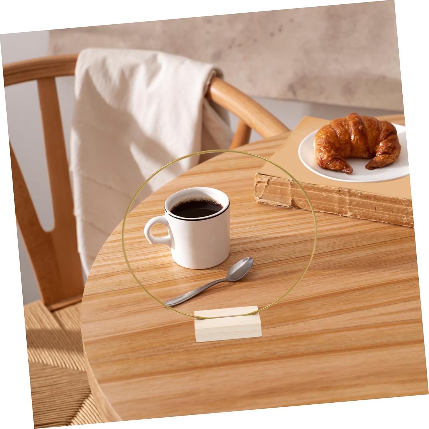 24pcs Floral Hoop Craft with Stand Centerpiece Wreath Form for Wedding Decor Metal Macrame Hoops for Unique Table Decorations and Creative Projects