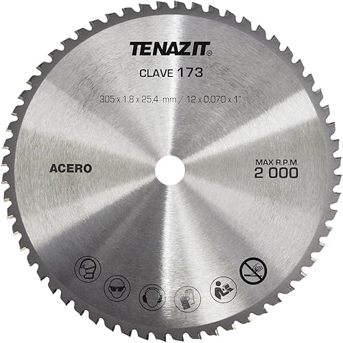 Austromex 173 SIERRA P/ACERO IND 12X5 / 8"54 DIENTES