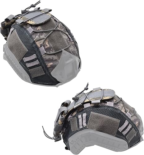 Miniatura 2 de Tactical Fast Helmet Cover and Battery Pouch Counterweight Pouch Fit Size M/L Fast PJ BJ MH Helmet