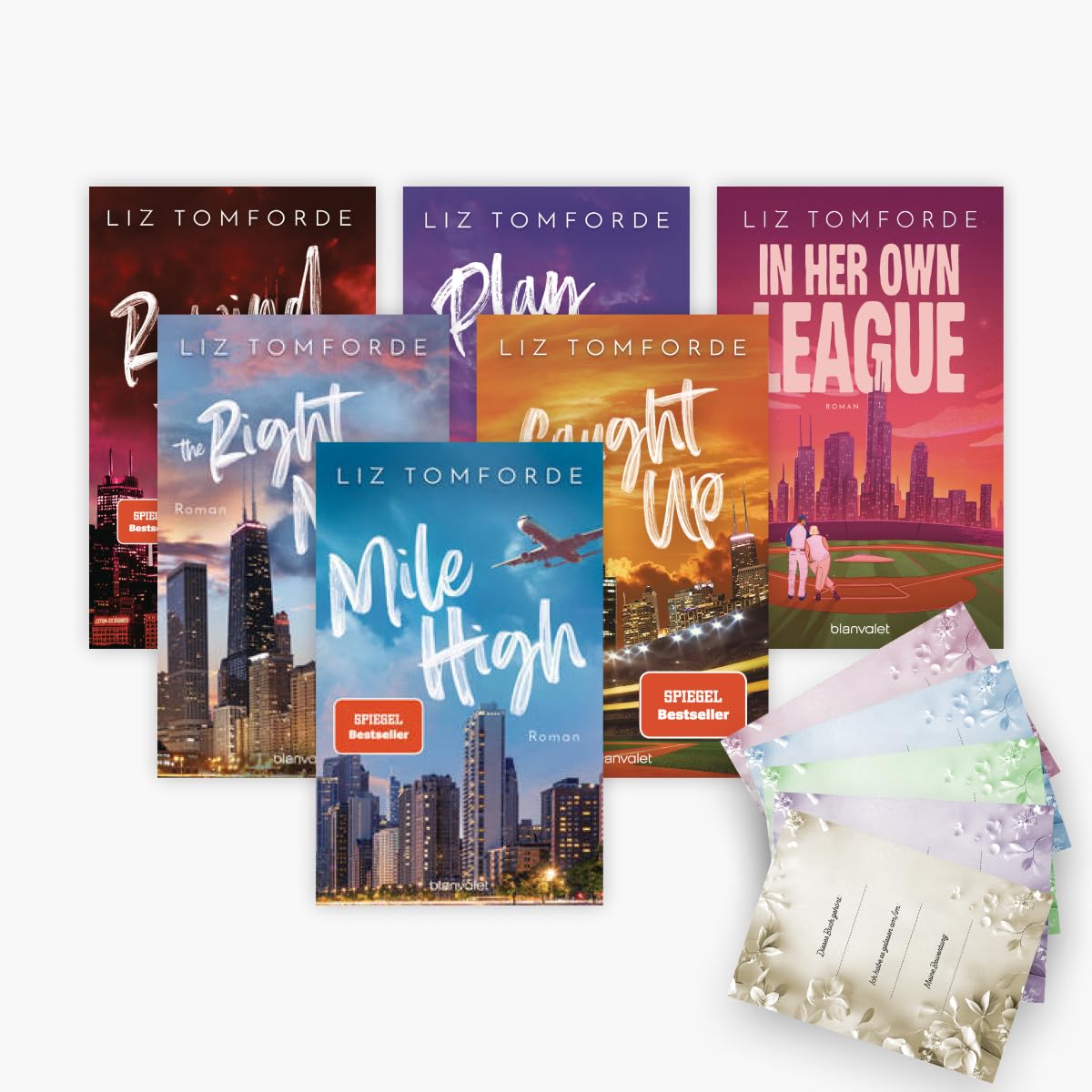 Die Windy City-Reihe Band 1-5 + Spin-Off plus 1 exklusives Postkartenset