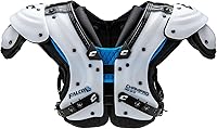CHAMPRO Falcon Skill Shoulder Pads - Low-Profile, Lightweight Protection for QBs, WRs & DBs