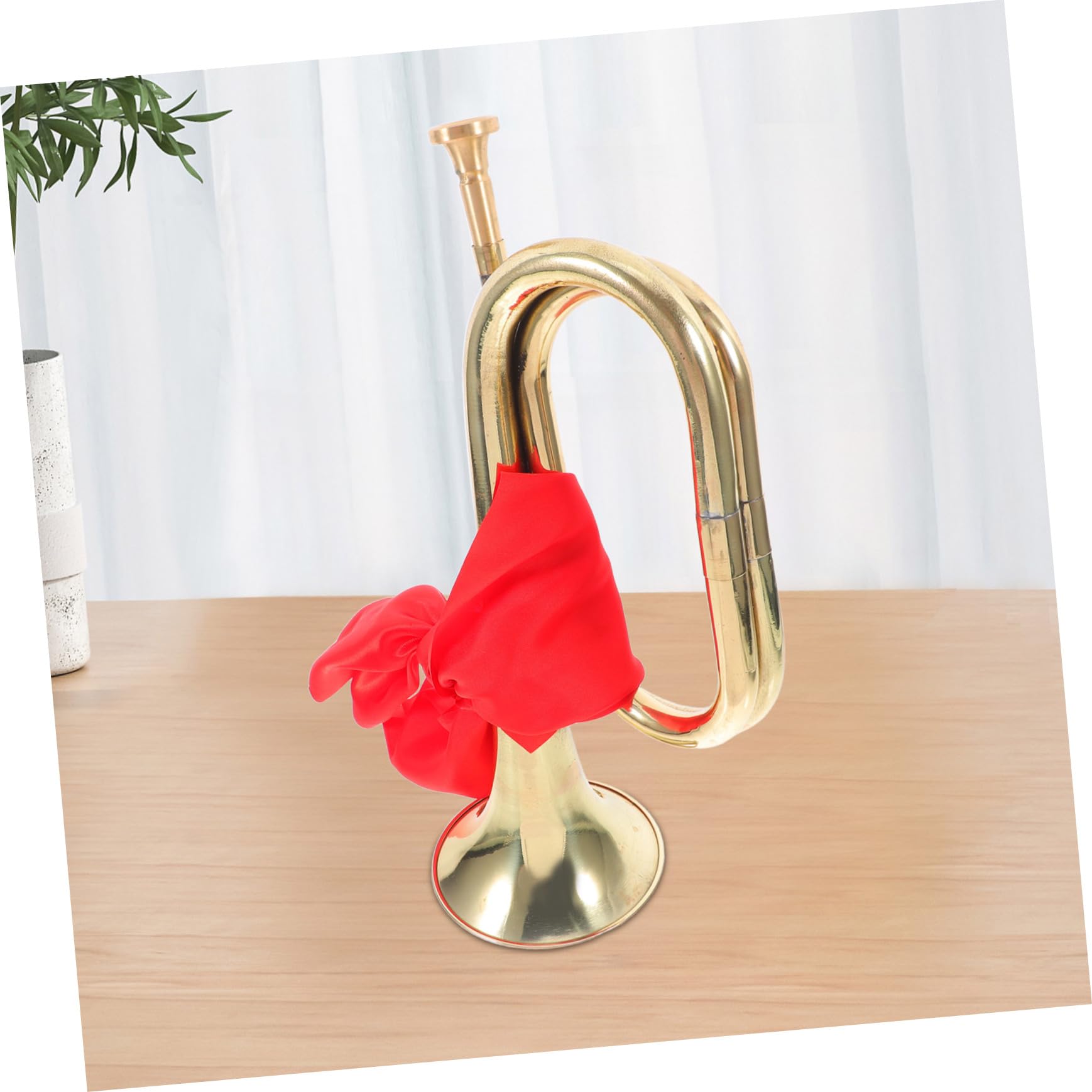 TOYANDONA Strumento Bugle Finitura e Sciarpa Per Principianti e Scolastiche Prestazioni Impeccabili