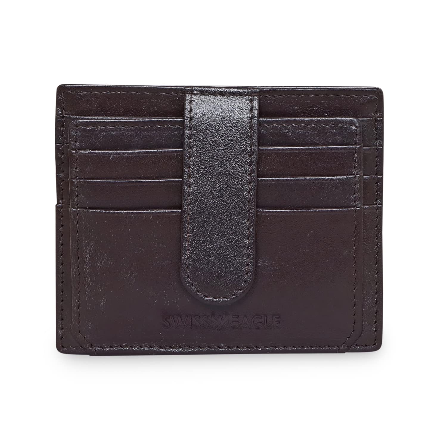 swiss eagle Leather Wallet for Unisex Brown, Brown, Vintage-picture-31