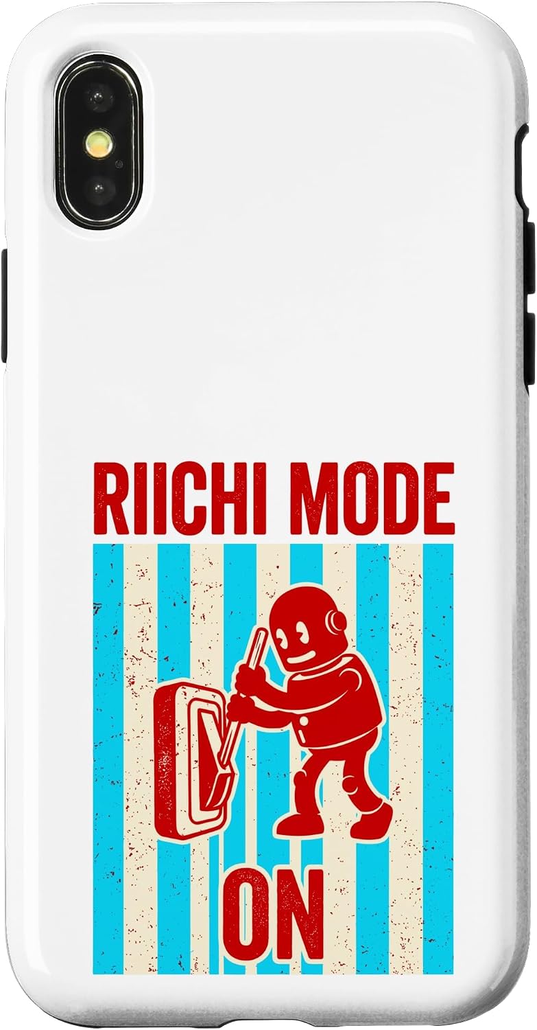 Riichi Mode On Mechanical Board Game Player Case for iPhone XR image 5