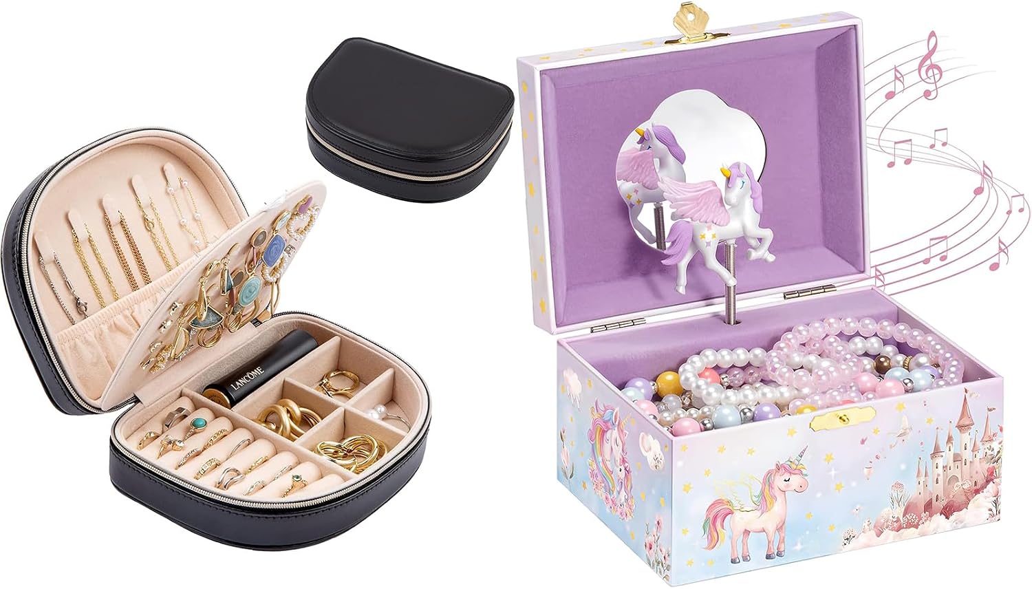 ProCase Jewelry Box Bundle with Children's Jewelry Box