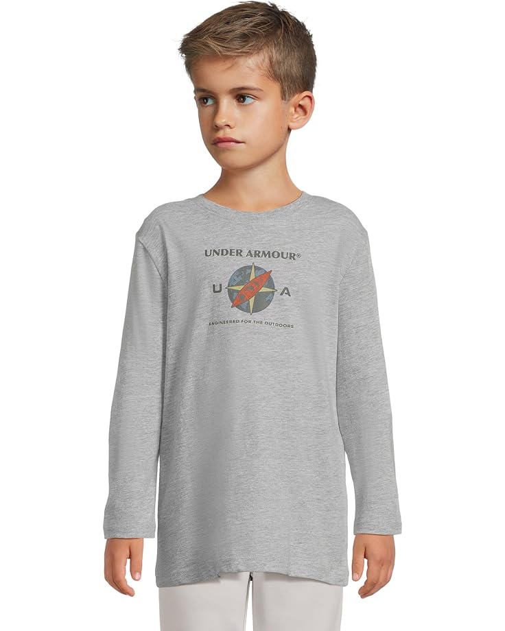 Under Armour Kids Outdoor Ocean Tee (Big Kid) - Main View