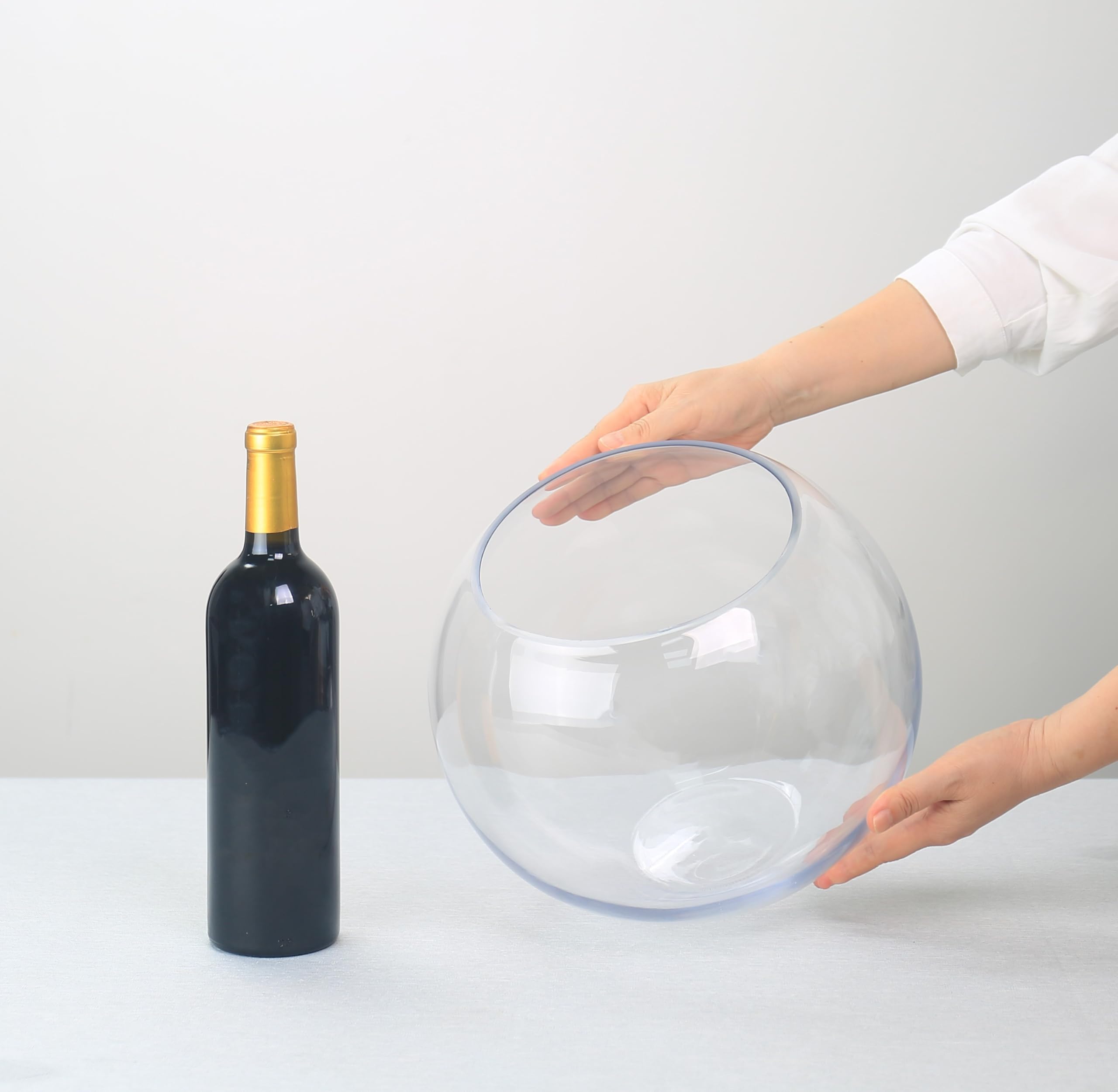 Amazon.com: CYS EXCEL Large Glass Bubble Bowl (H-9.5