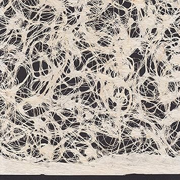 Amate Bark Paper from Mexico - Lace Blanco 15.5x23 Inch Sheet