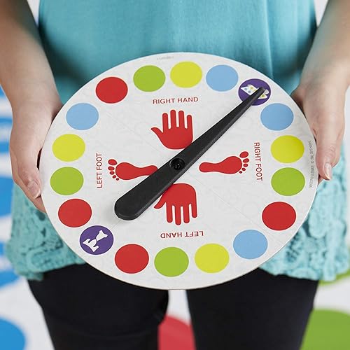 Miniatura 4 de Twister Ultimate Alfombrilla más grande, manchas más coloreadas, familia, juego de fiesta para niños mayores de 6 años compatible con Alexa