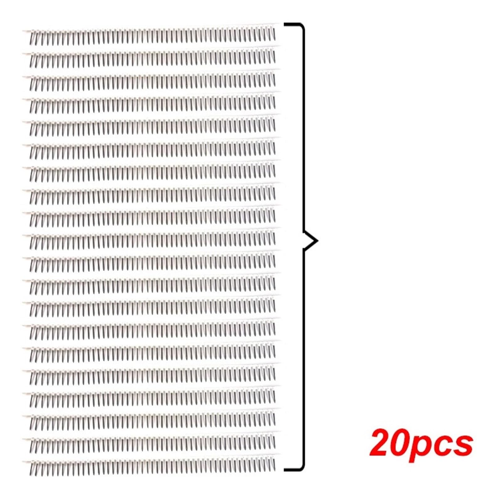 Trockenbau-Schrauben, Trockenbauschrauben, Streifen, selbstschneidend, Kohlenstoffstahl, rund, Kunststoff, Beton, 1000 Stück, 25–35 mm(35mm 1000pcs)