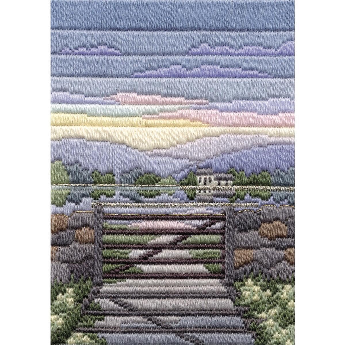 Long Stitch Seasons - Spring Evening by Derwentwater Designs