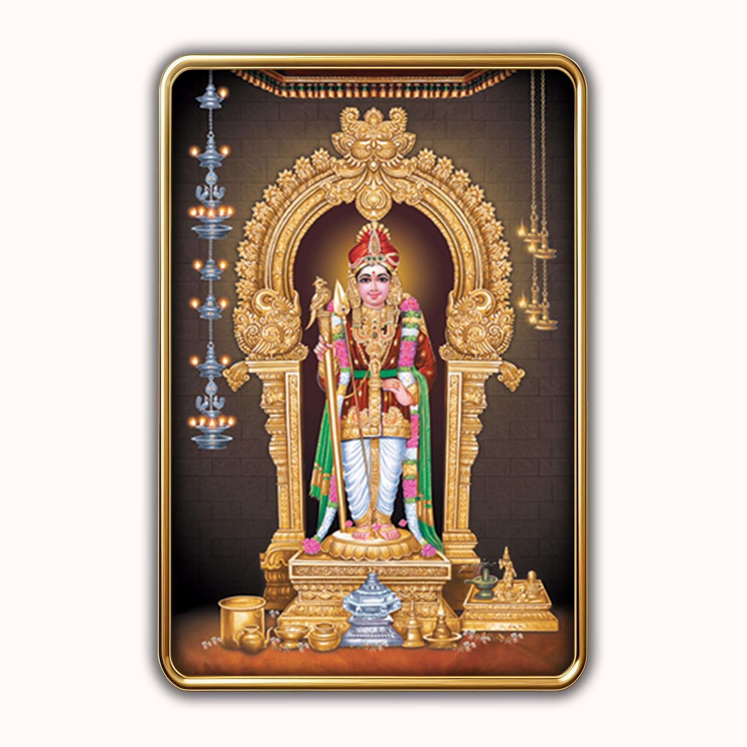 Bal Krishna Photo Frame - Divine Decor -11