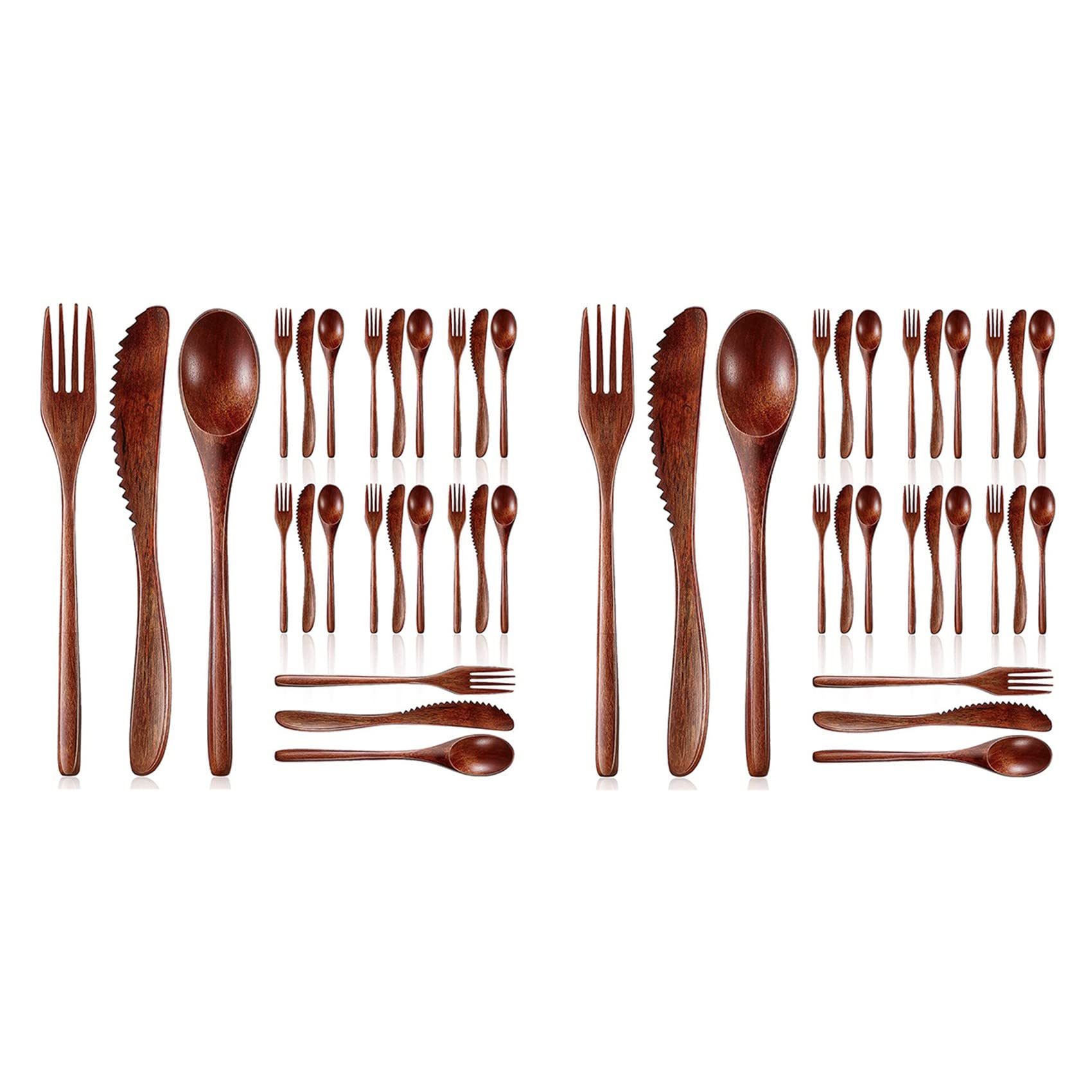 Cuisine couverts en bois pour de grands repas de famille chaleureux et authentiques