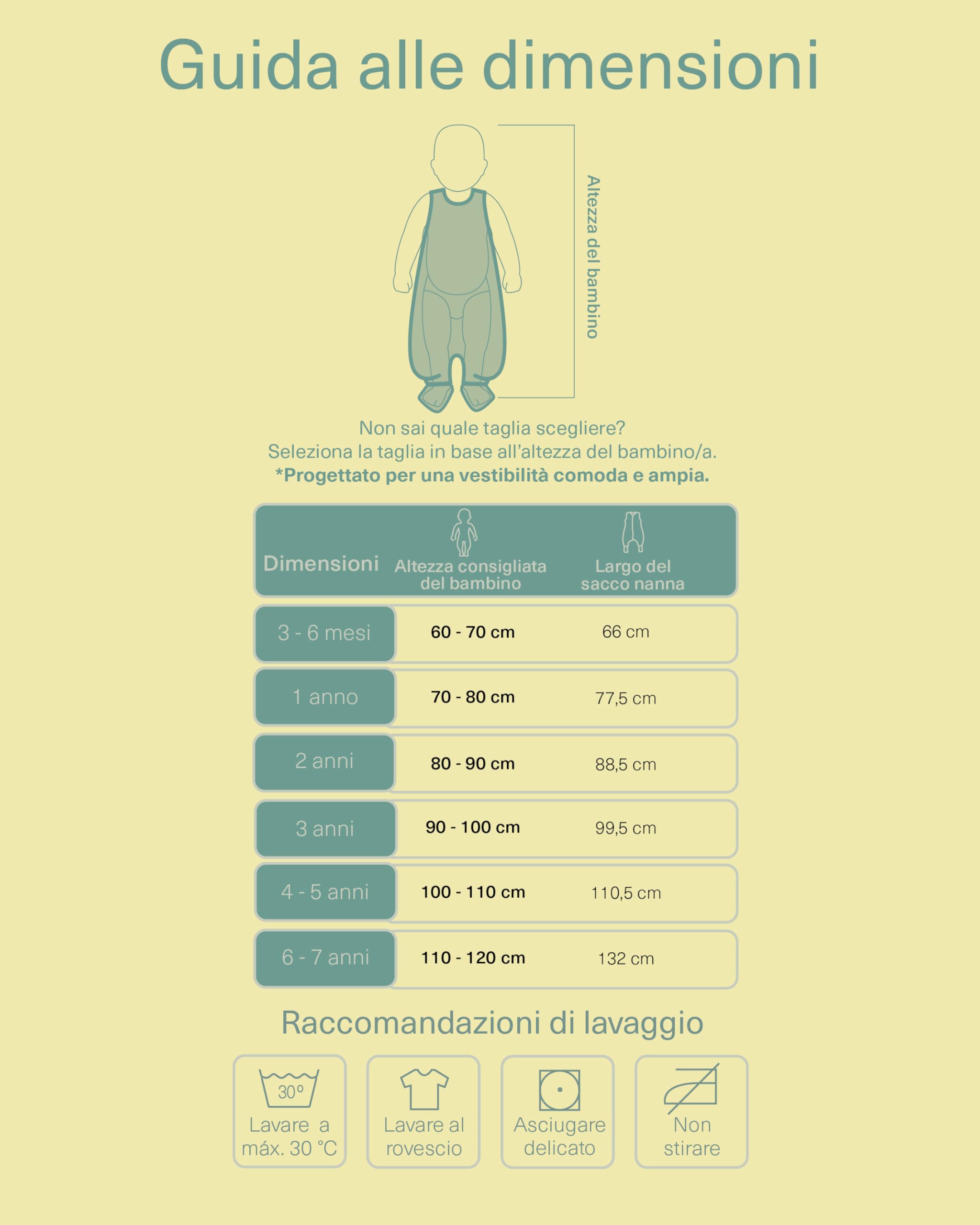molis&co - Sacco Nanna con piedini e calze - Sacco nanna primaverile e autunno - Sacco nanna 1 tog - Leggermente Imbotito - 100% Cotone (Oeko-TEX 100) - Lagoon (1 anno)