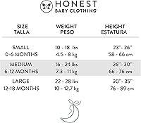 Vista 6 de HonestBaby Manta de algodón orgánico, gris claro jaspeado, talla S