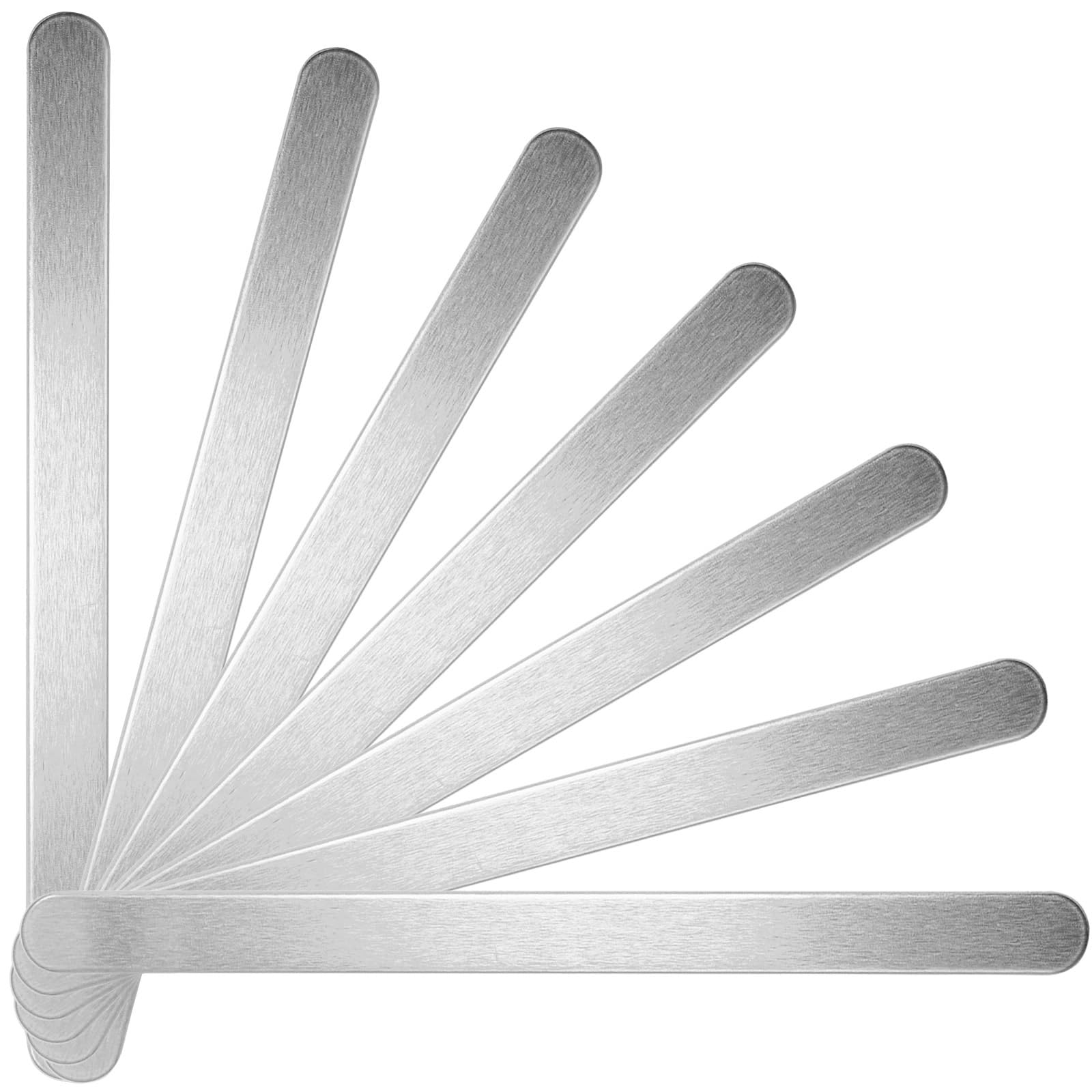 ABBECIAO 20 Pack Aluminum Bracelet Blanks 3/8
