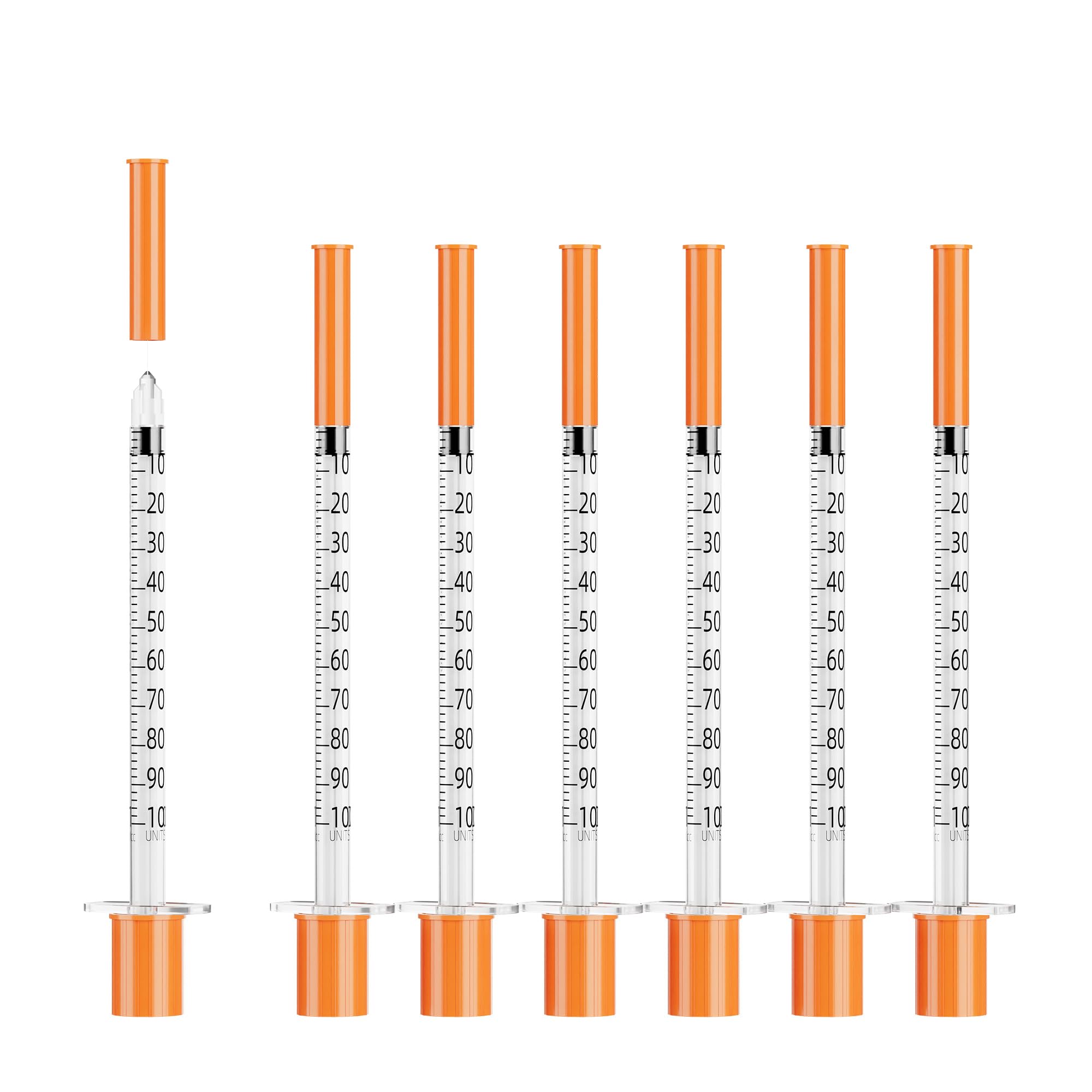 1ML Syringes with 31G 5/16" (8mm) Needle, 20Pack
