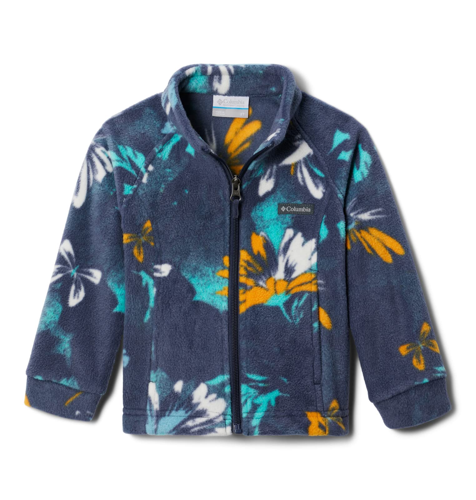 Columbia Youth Girls Benton Springs II Printed Fleece Jacket