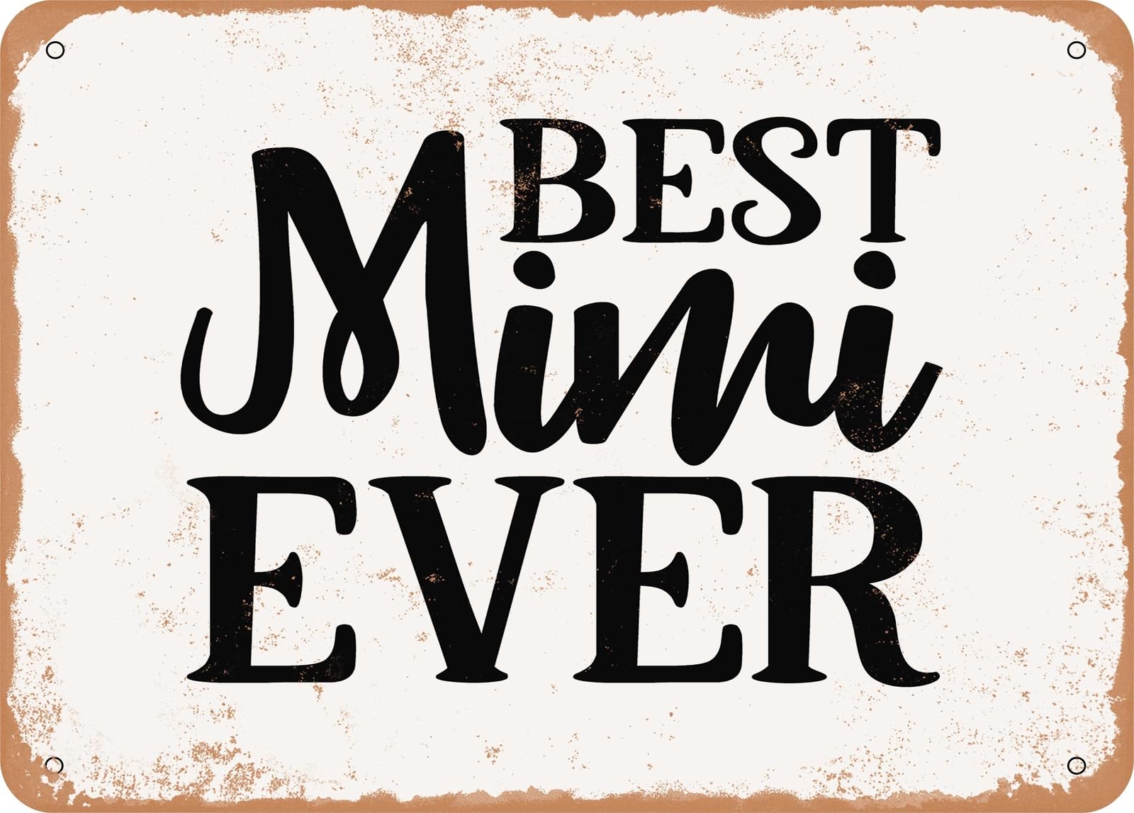 Miaomansenstore Metal Sign - Best Gigi Ever - Vintage Look Sign Home Decor