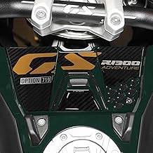 labelbike - 3D Sticker Motorcycle Tank Door Protection and Decoration in Resin Compatible with BMW R1300GS Adventure - Color Carbon Gold