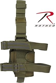 Rothco Deluxe Adjustable Drop Leg Holster, Olive Drab