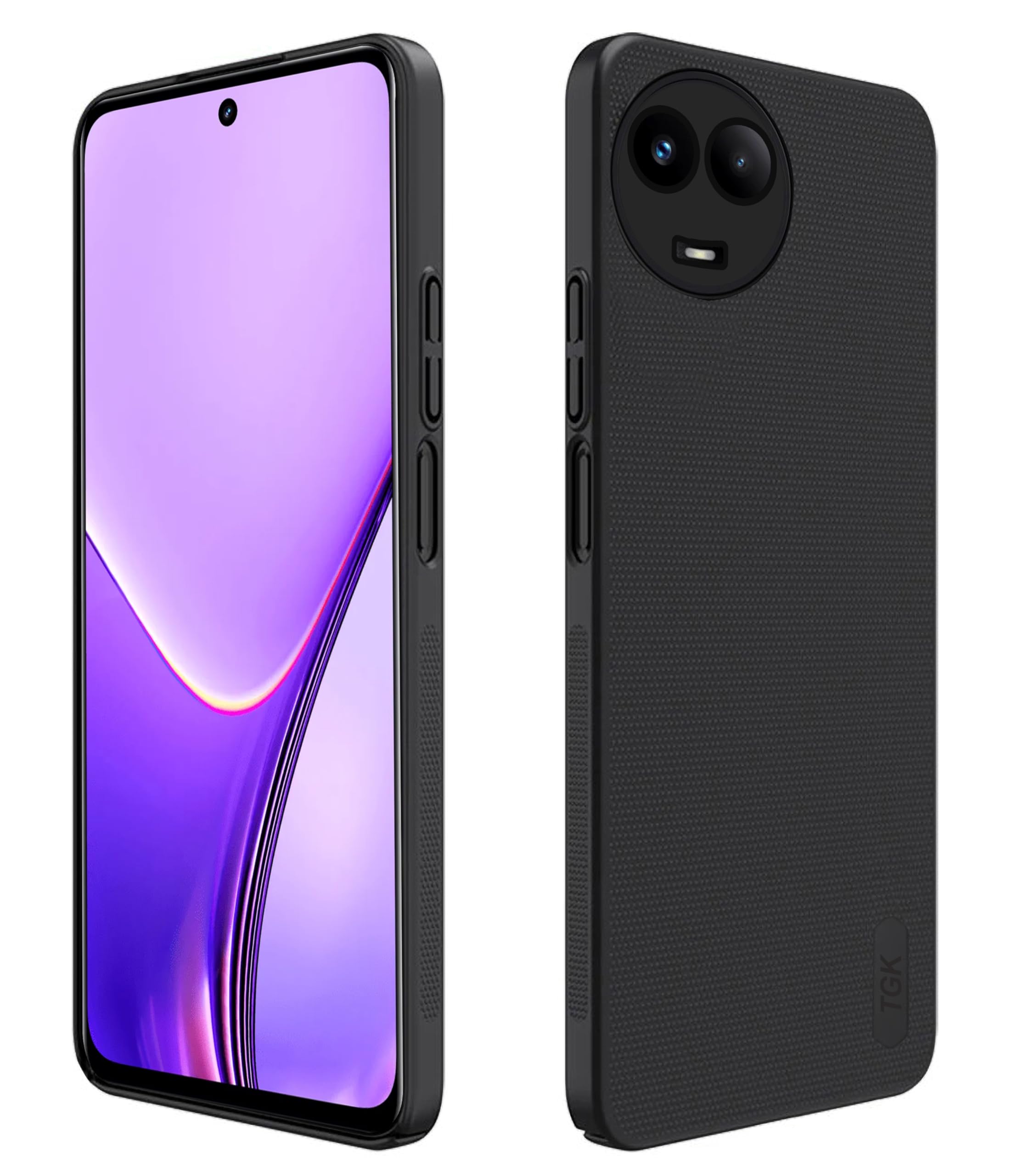 TGK Rugged Armor Back Cover Case for realme 11x 5G Black (B0CR8NBBNX) Amazon Price History, Amazon Price Tracker