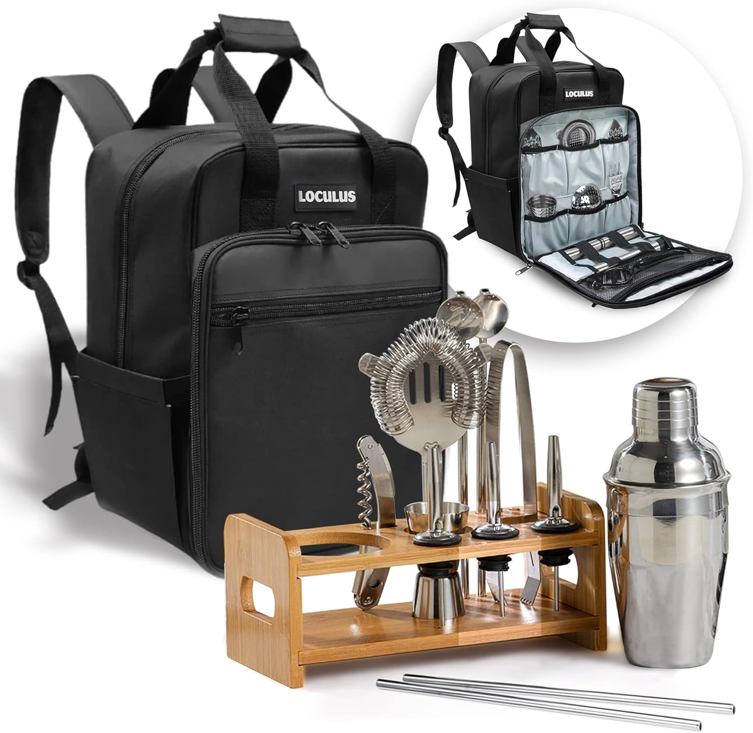 Bartender Bag Only Travel Bar Backpack Organize Your