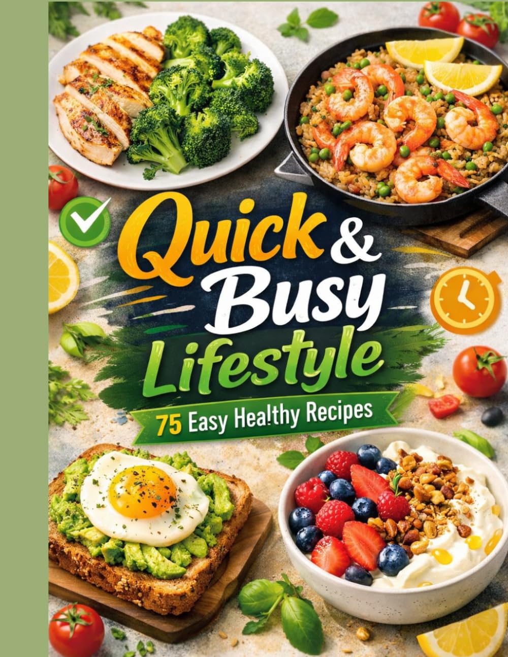 QUICK & BUSY LIFESTYLE: 15–30 Minute Recipes, 5-Ingredient Dishes & One-Pot Comfort Foods