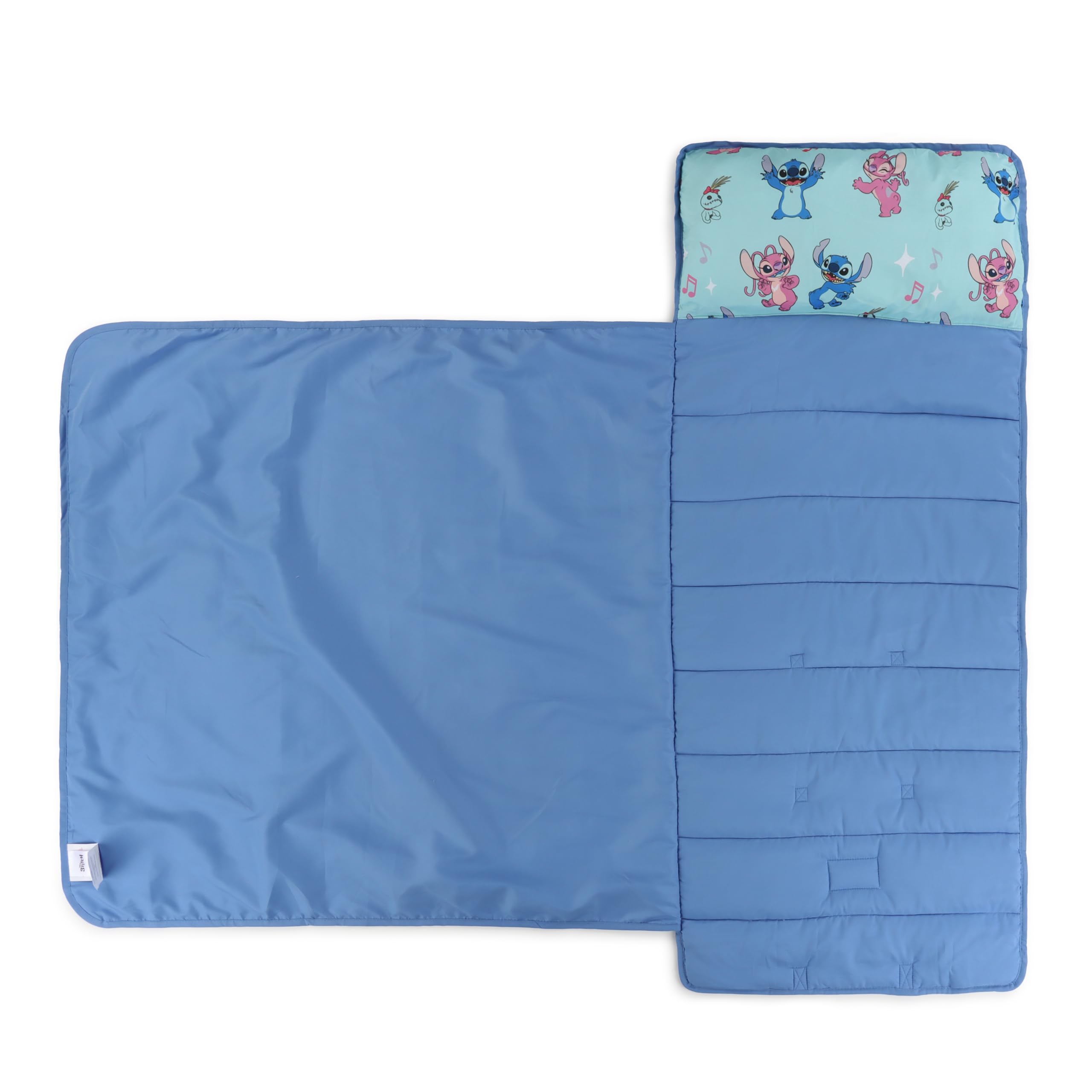 Colchoneta para Siesta Infantil Plegable, Saco de Dormir Infantil Tipo Manta de Camiones con Almohada para guardería y Fiestas