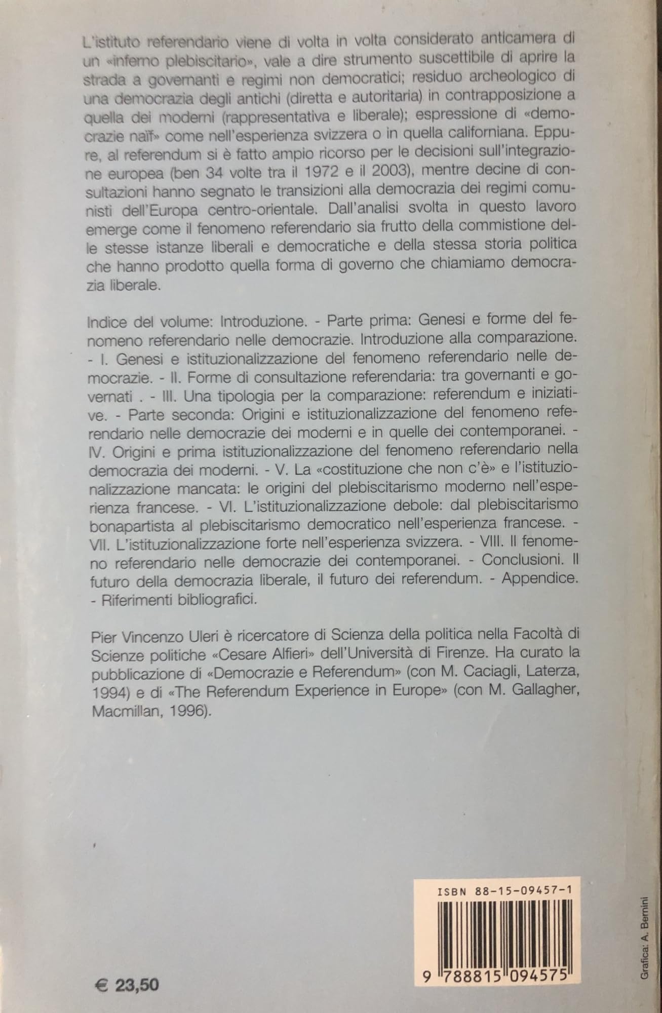 Referendum e democrazia. Una prospettiva comparata