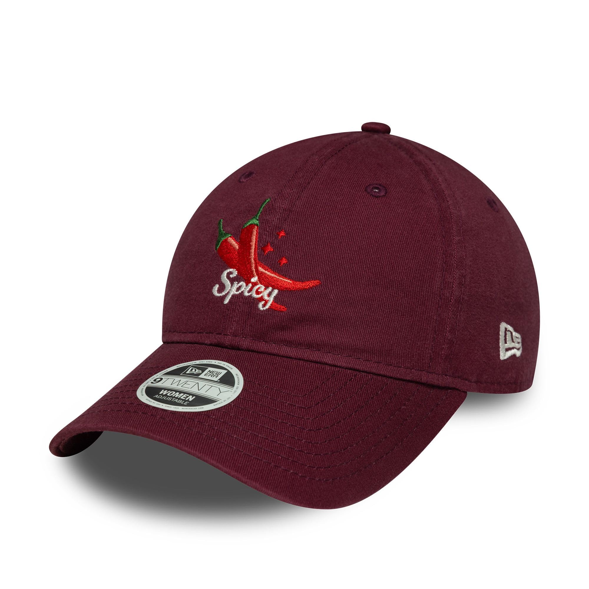 New Era 9Twenty Phrase Women Cap Chili Wine red