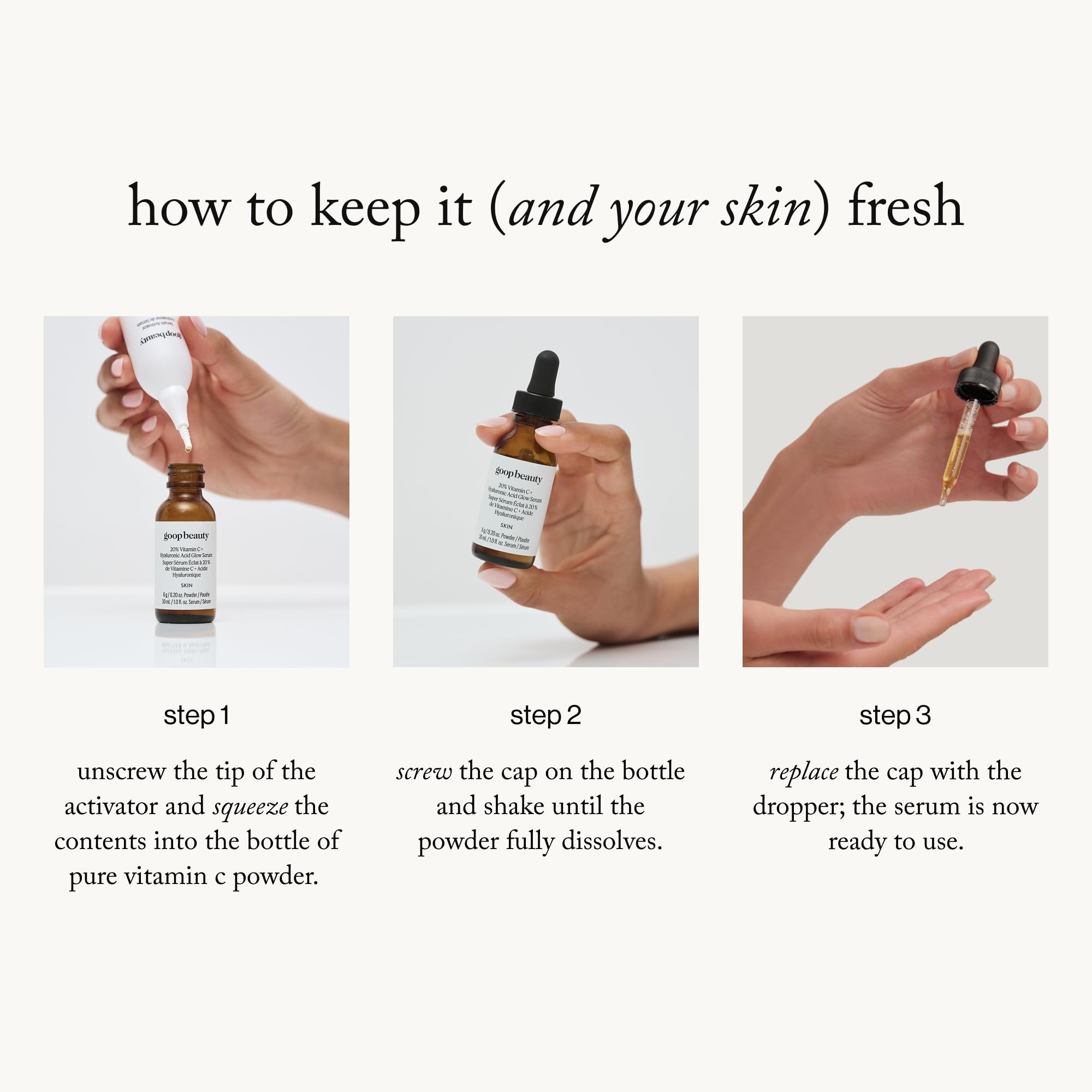 goop Beauty Skincare Serum