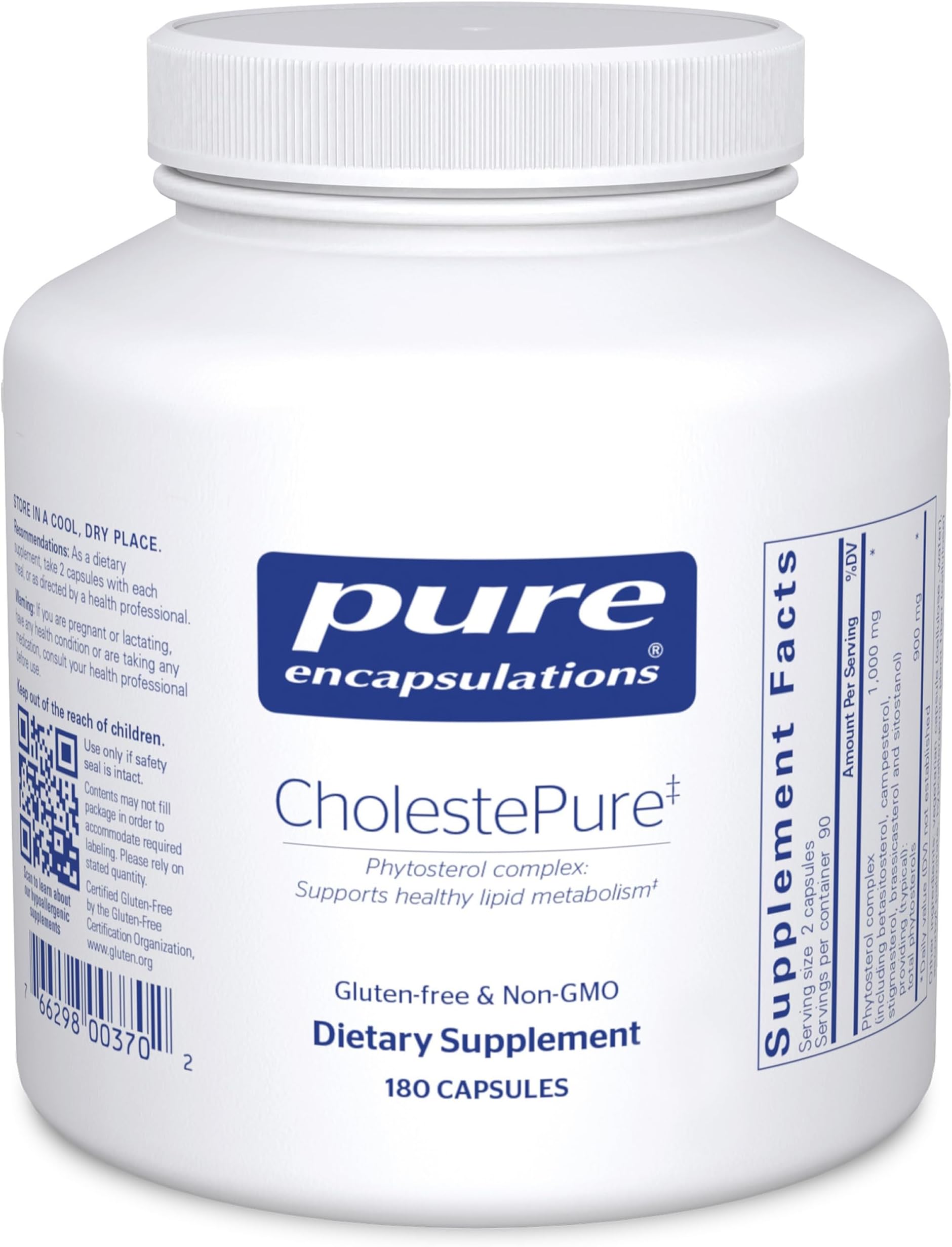 Pure Encapsulations - CholestePure 180 VegiCaps [Health and Beauty] by Pure Encapsulations by Unknown