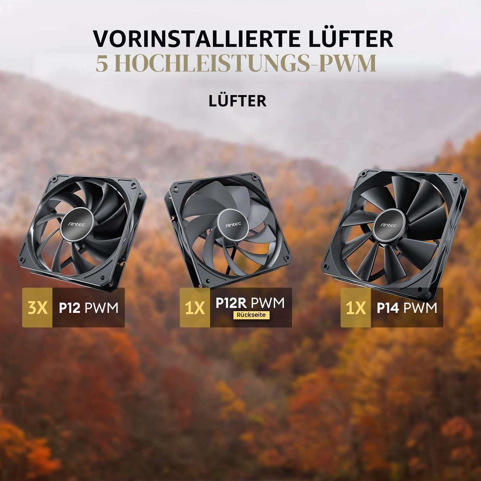 Antec GEH Flux SE Midi Tower schwarz Retail
