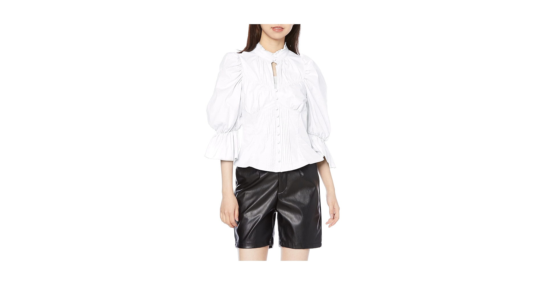 新品 ダブルスタンダードクロージング コルセットブラウス ホワイト DOUBLE STANDARD CLOTHING（ダブルスタンダードクロージング）の