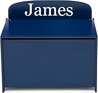 Vista 14 de Delta Children MySize Deluxe - Caja de juguetes, color menta