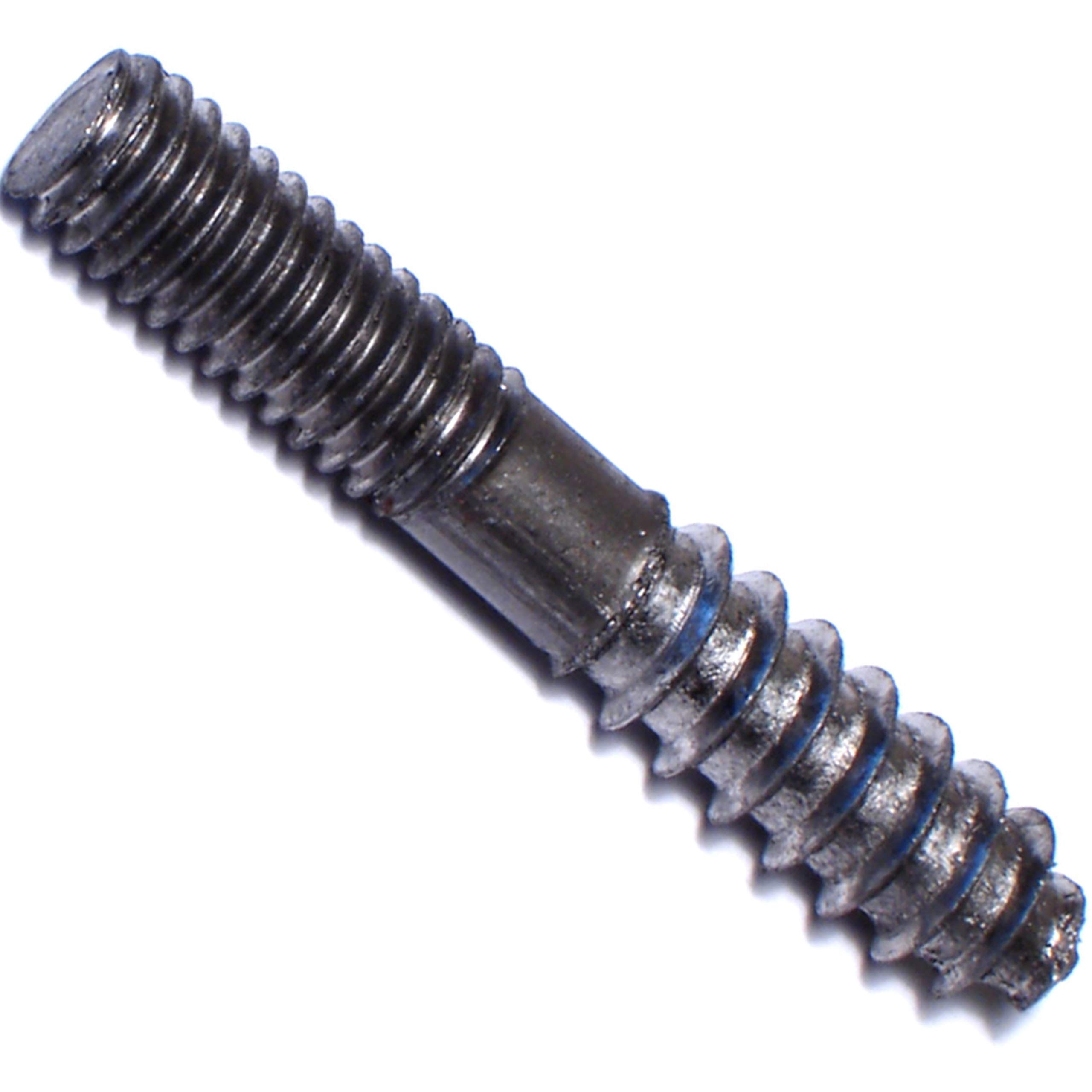 Cintre boulons de 5/16 x 2 pouces solide vis double filetage lot de 100