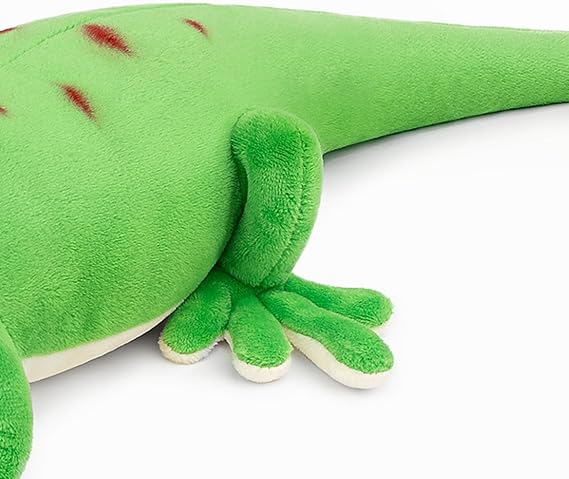 FRANKIEZHOU Realistic Gecko Stuffed Animal - Green 21.65, Lizard Stuffed Animal for Boys, Soft Hugging Toy for Home Decor